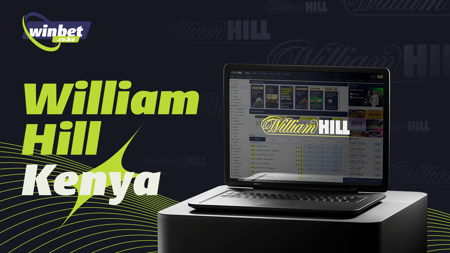 William Hill provides a full range of betting services