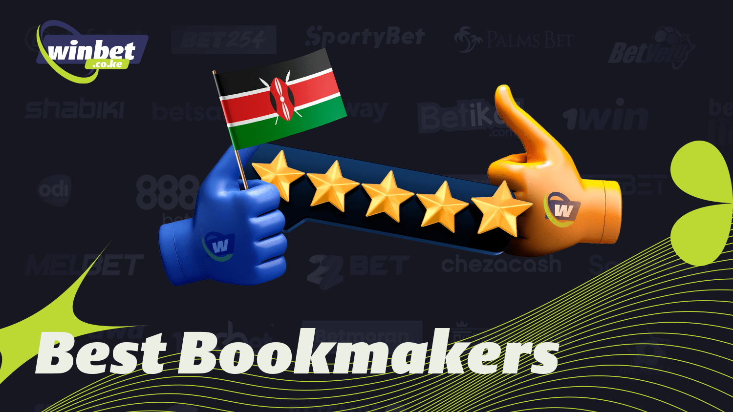 There is a list of the best bookmakers in Kenya for sports betting