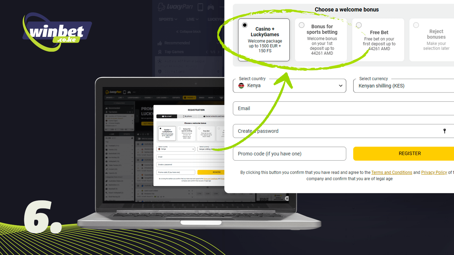Take advantage of bonuses at Luckypari before registering