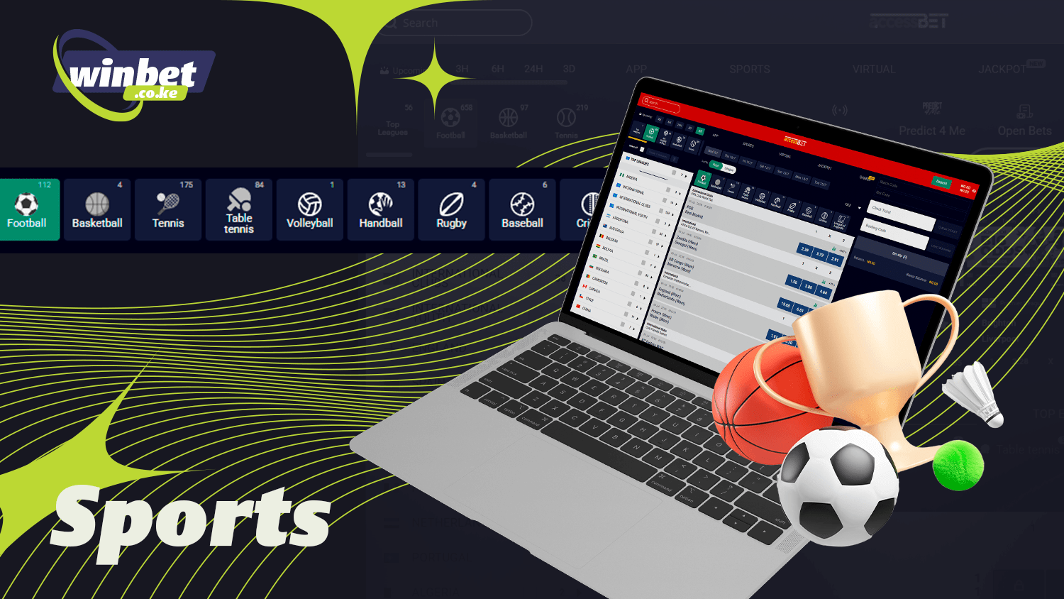 At Accessbet, Kenyans can place sports bets