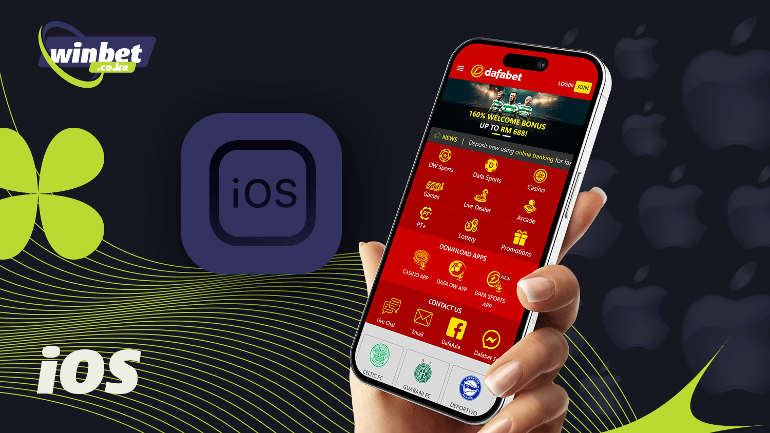 The process of downloading the Dafabet app for iOS is simple