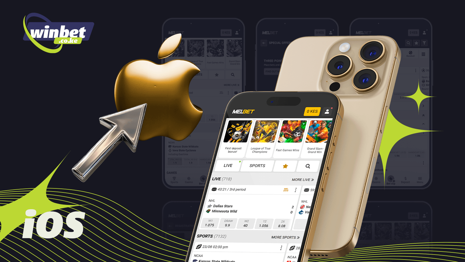 The process of downloading the Melbet app for iOS is simple