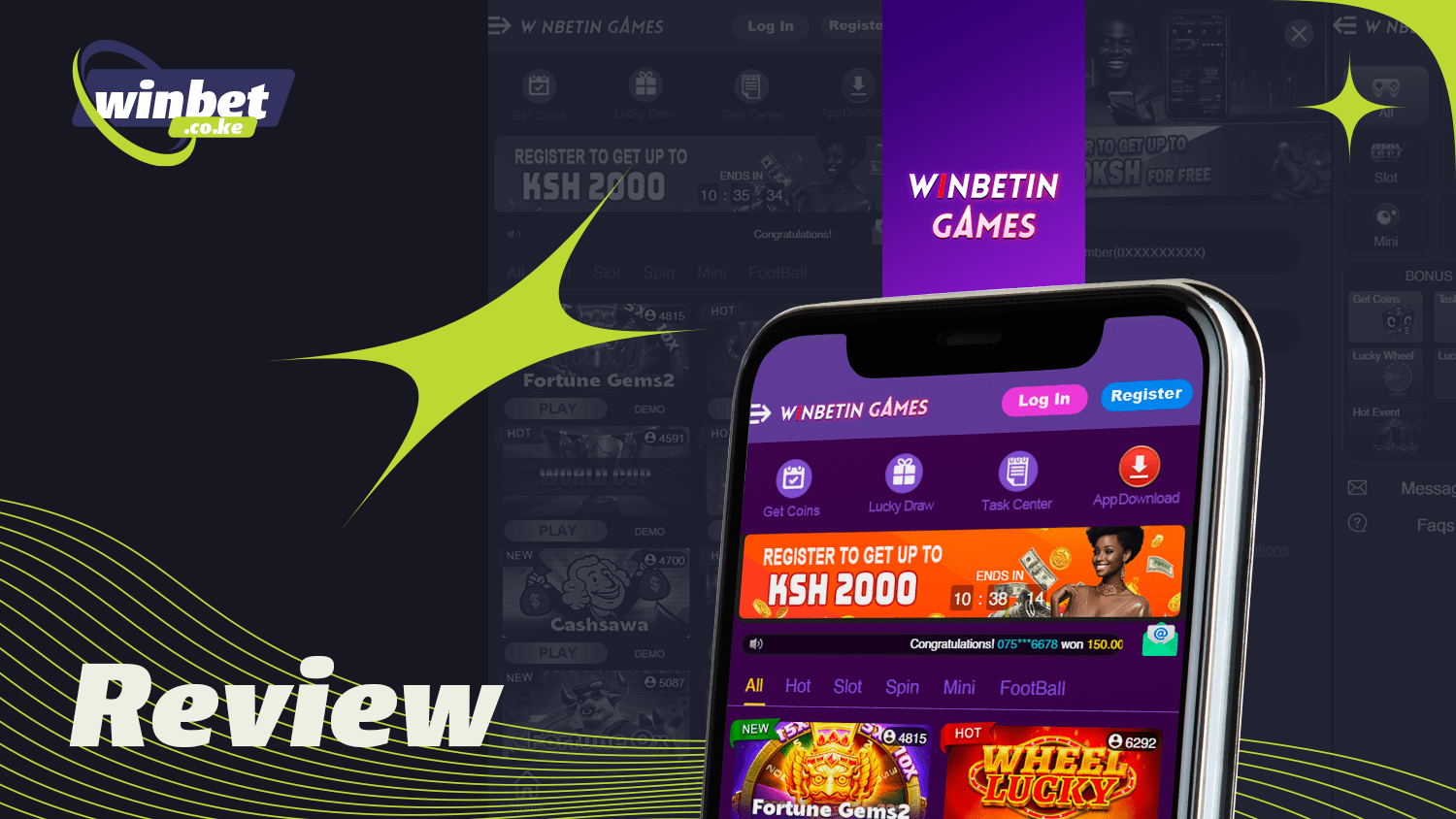 At Winbetin, you can play with the casino and place bets