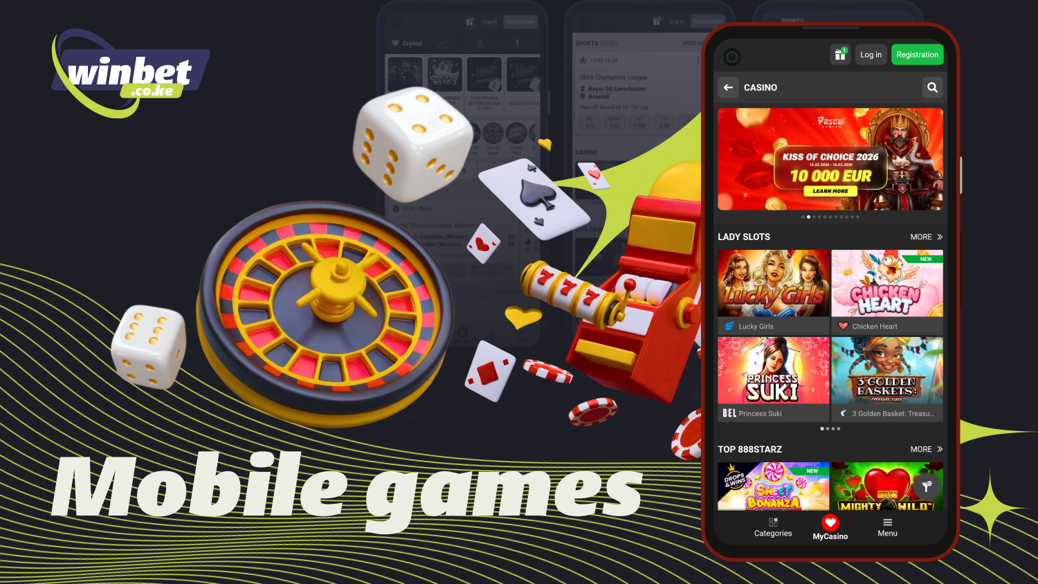 The 888starz mobile app in Kenya offers players access to slots, live dealer tables, and jackpot games in various categories