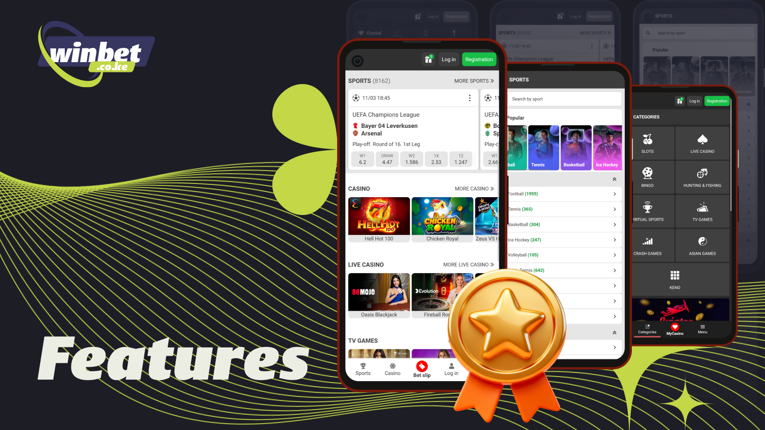 The 888starz mobile app in Kenya offers live betting, push notifications, transaction history, secure login, and responsible gaming tools