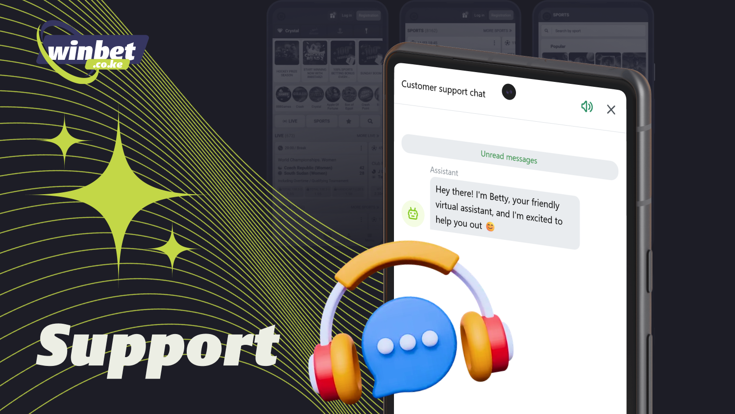 In the 888starz app, users from Kenya can receive assistance 24/7 via online chat, email, or the FAQ section