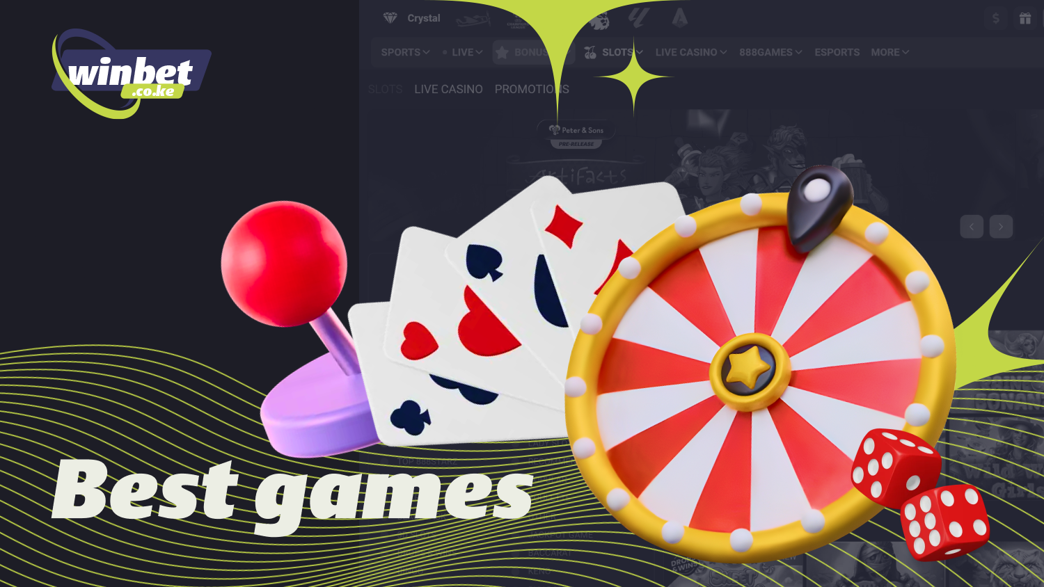 888starz Kenya Casino offers players a wide range of slots, blackjack, roulette, baccarat, crash games, and live dealers